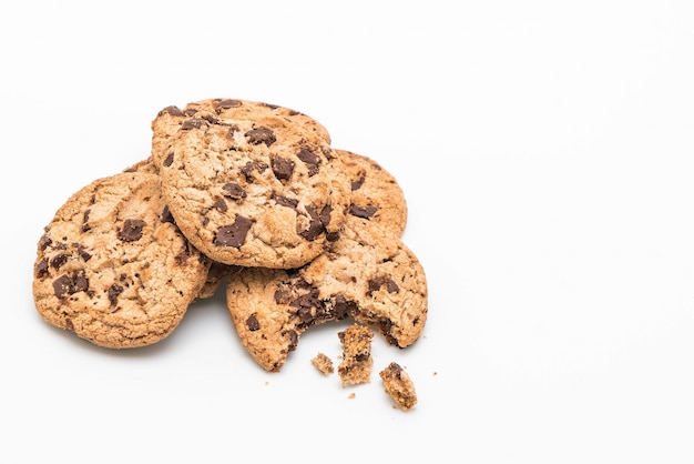 koekjes met donkere chocoladeschilfers