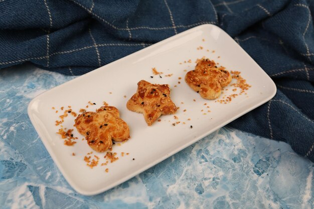 koekjes met donkere chocoladeschilfers