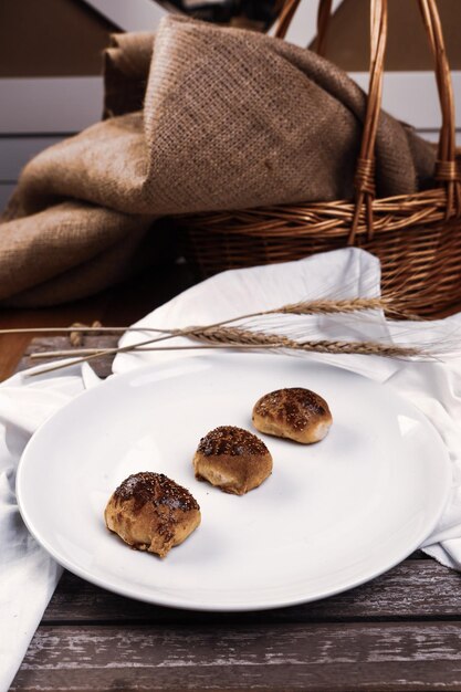 koekjes met donkere chocoladeschilfers