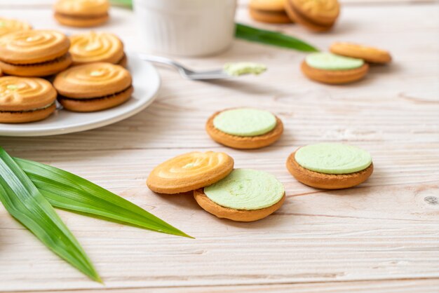 koekjes met pandancrème