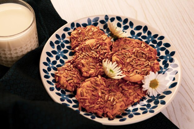 koekjes met pure chocoladeschilfers