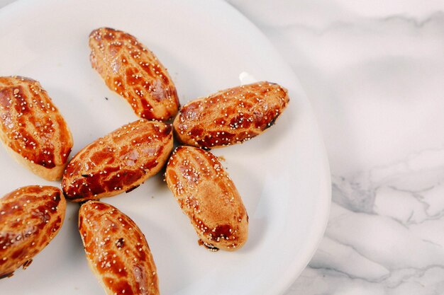 koekjes met pure chocoladeschilfers