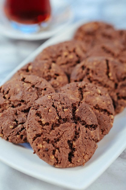 koekjes met pure chocoladeschilfers