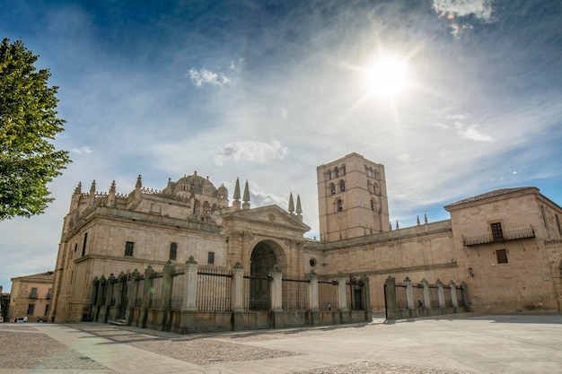 Koepel en Romaanse kathedraal van Zamora, Spanje