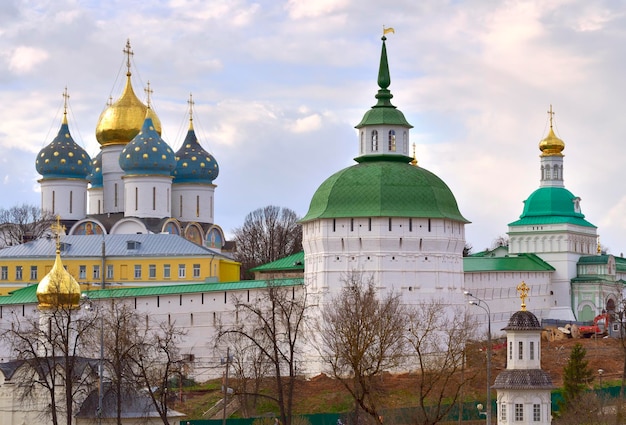 Koepels van de Drie-eenheidSergius Lavra