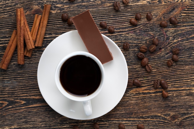 koffie en cacaosnoepjes