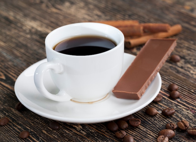 koffie en chocolade