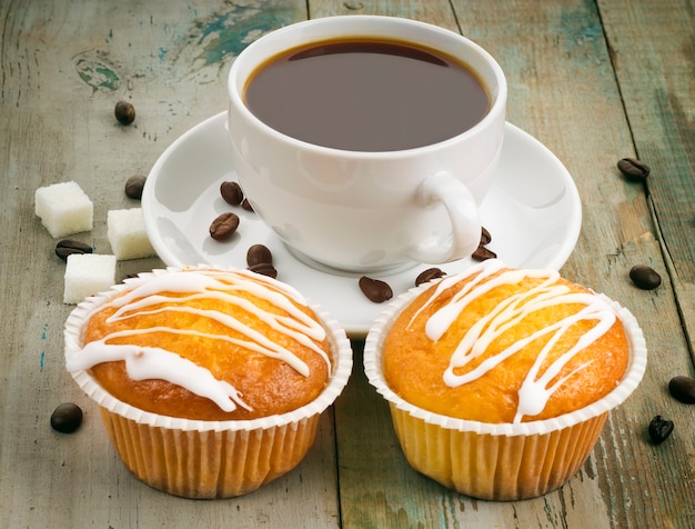 koffie en muffin