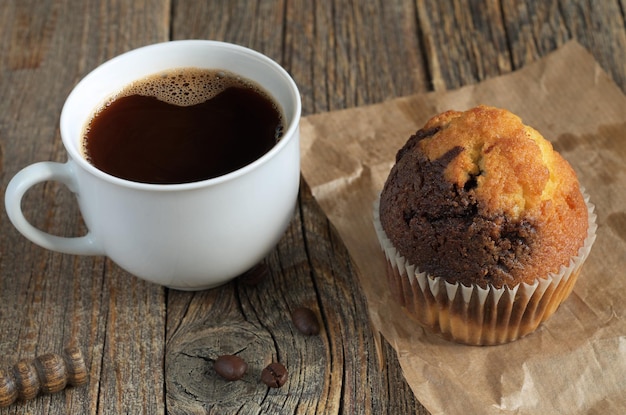 koffie en muffin