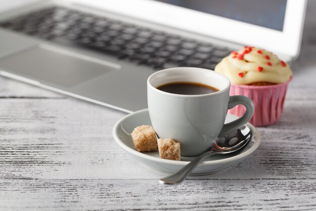 Koffie tijd op kantoor