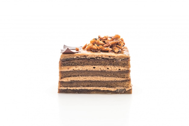 Koffie toffee cake