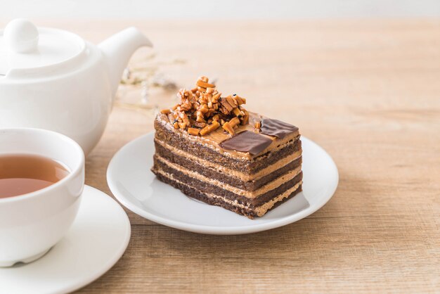 koffie toffee cake