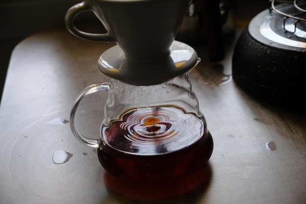 koffie zetten met de v60 methode