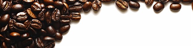 Koffiebonen Aardse geur ochtend elixir brouwen verwachting essentie van energie en productiviteit