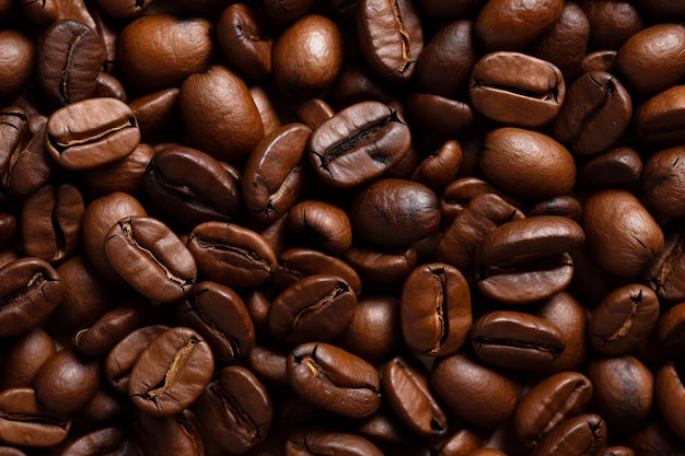 Koffiebonen textuur achtergrond