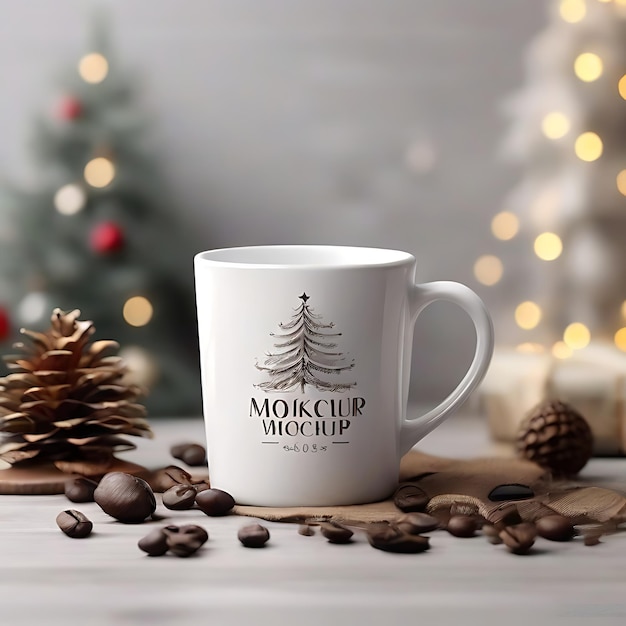 Koffiekop mockup AI