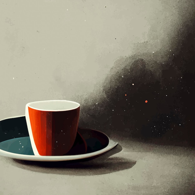 Koffiekopje illustratie koffie illustratie