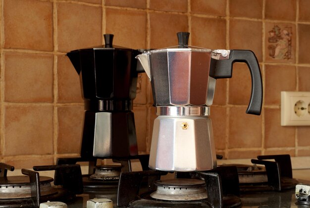 Koffiemachine van het type geyzer