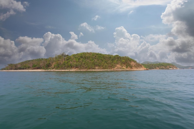 Koh Kham in the day time The satellite islands of Koh Sichang