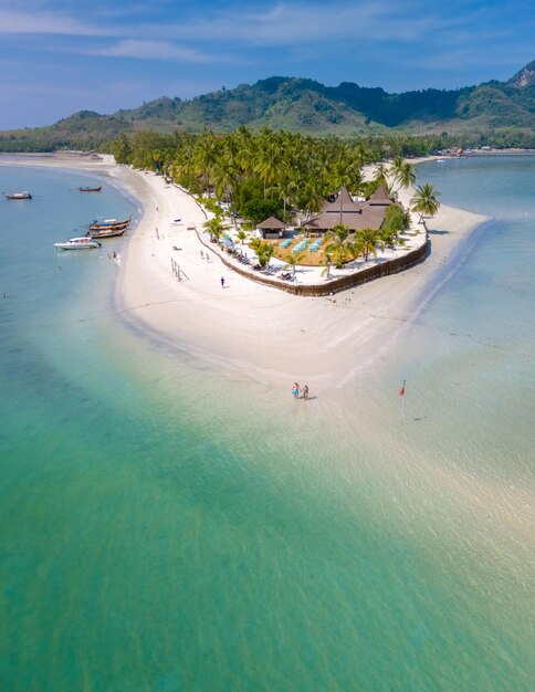 Photo koh mook tropical island in the andaman sea trang in thailand