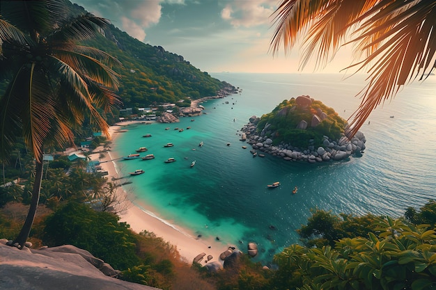 Koh Tao Island in the Czech Republic