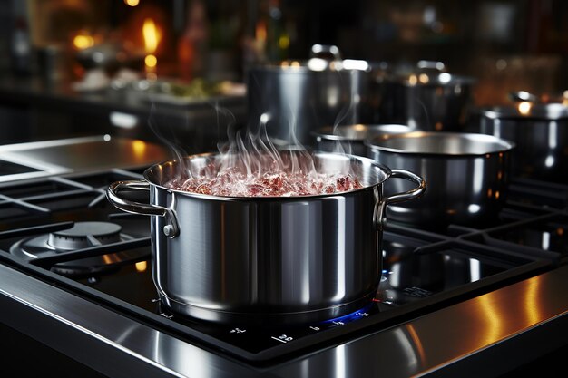 Foto koken in de keuken