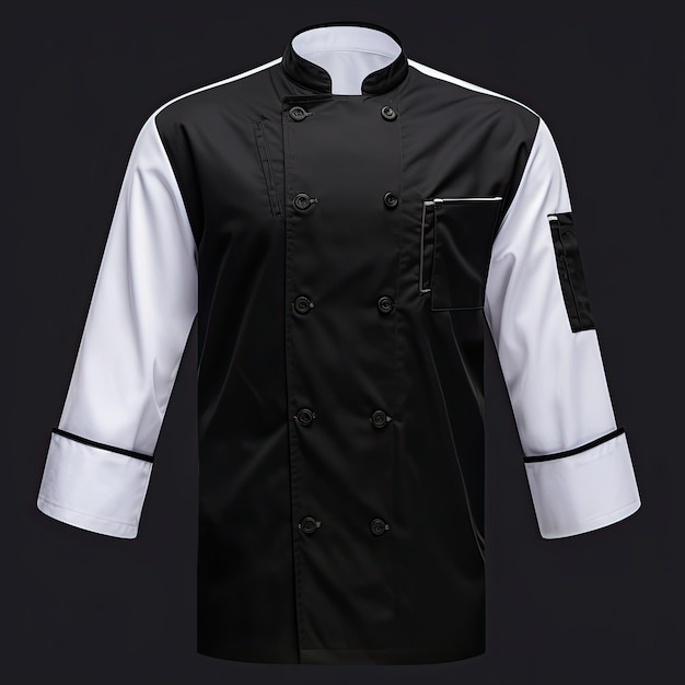 Koksjas mockup Chef uniform koksjas