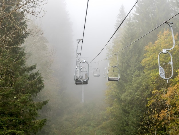 Kolben chair lift in Oberammergau