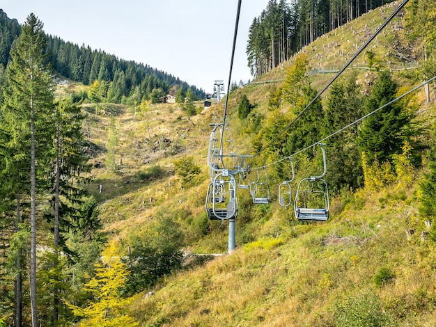 Kolben chair lift in Oberammergau