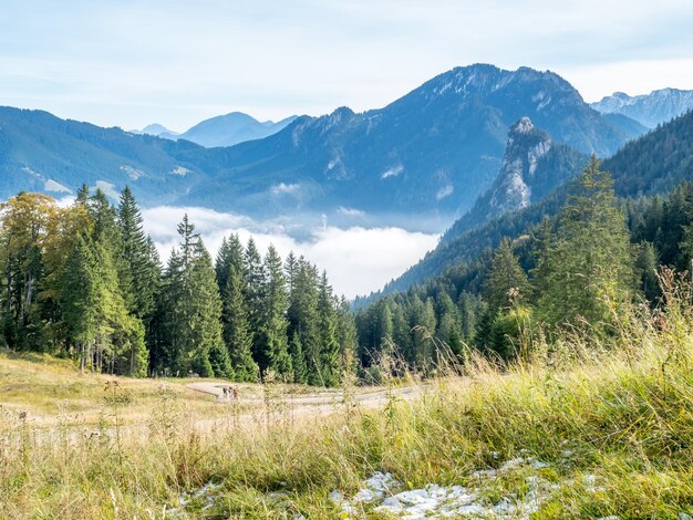 Kolbensattel near Oberammergau scenes