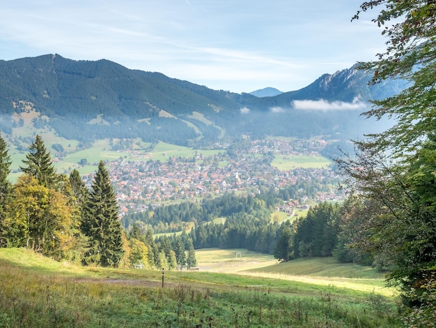 Kolbensattel near Oberammergau scenes