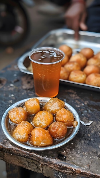 Kolkata puchkas tangy tamarind water