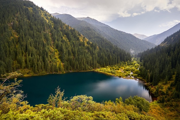 Kolsai Lake in Kazakhstan