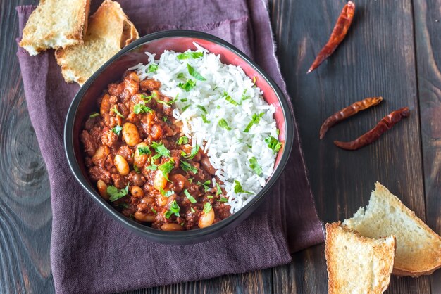 Kom chili con carne