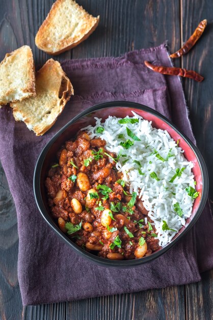 Kom chili con carne