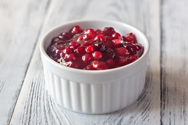 Kom cranberrysaus