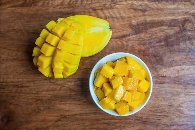 Kom gezonde verse mango