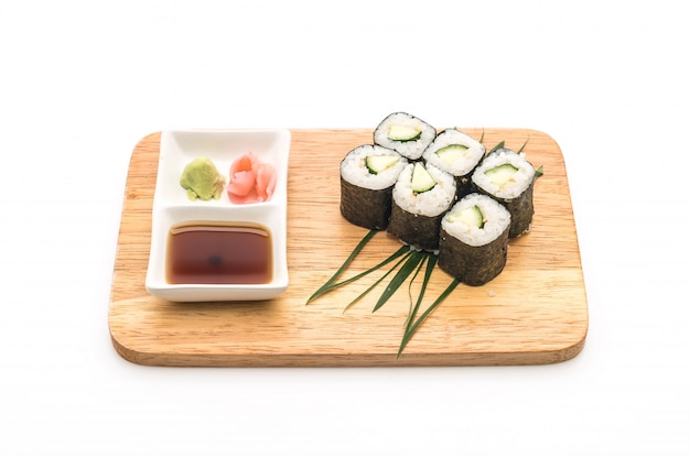 komkommermaki sushi - Japanse voedselstijl