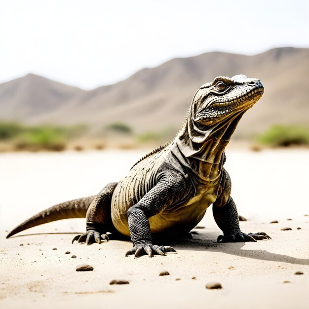 Foto komodo draak