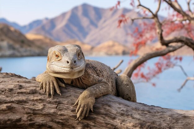 Premium AI Image | Komodo at national park