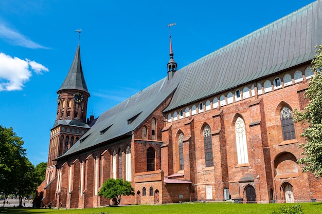 Konigsberg cathedral on a clear summer day