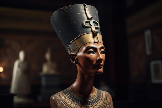 Koningin nefertiti schoonheid Geschiedenis vrouw Genereer Ai