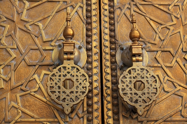 Koninklijk paleis in fez, marokko