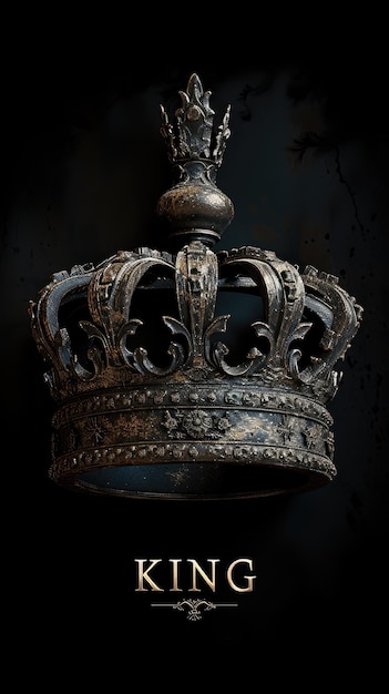 Koninklijke elegantie boeiend logo tekst koninklijk ontwerp dat majesteitsgezag symboliseert