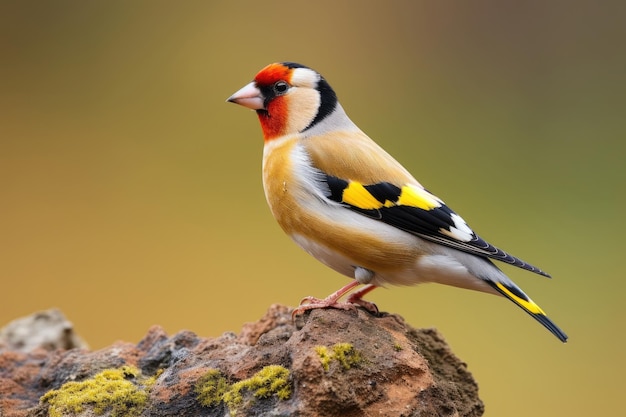 Koninklijke vinkvogel in het wild