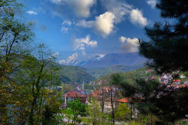 Konjic Old Bridge Above Neretva River