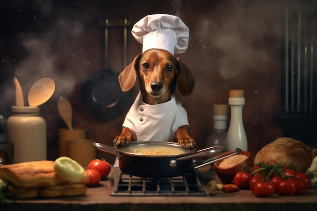 Kookhond koken