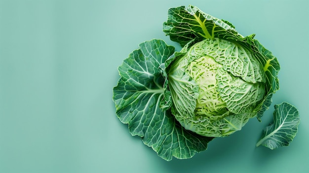 Kool groente gezonde biologische natuurlijke landbouwplant voor salade en koken