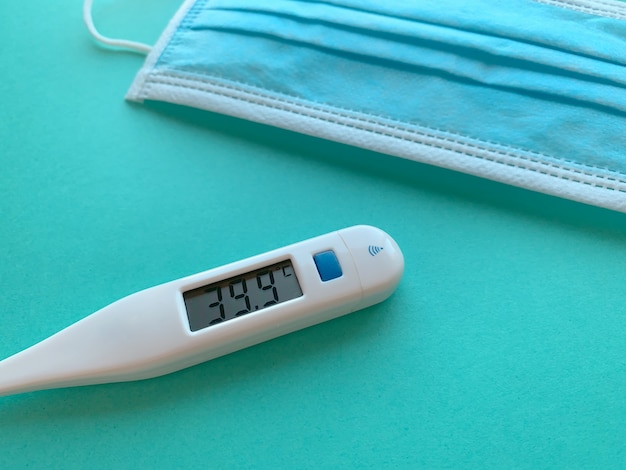 Koorts in een thermometer