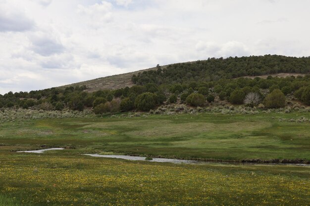 Koosharem meer en vallei Utah